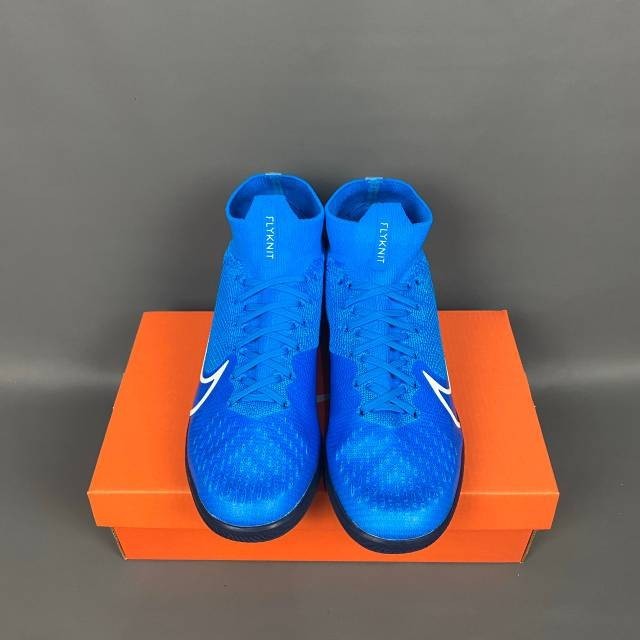 [MAD SPORT] Sepatu Futsal Nike Mercurial Superfly 7 Elite Blue Hero White Obsidian IC