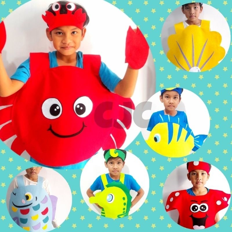 [GET IT QUICKLY] BbBggs kostum hewan laut /kostum flanel