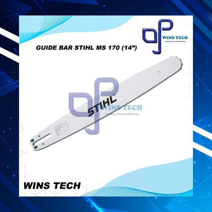 ✨Ori Guide Bar Chainsaw Stihl Ms 170 14 Inci Original Berkualitas