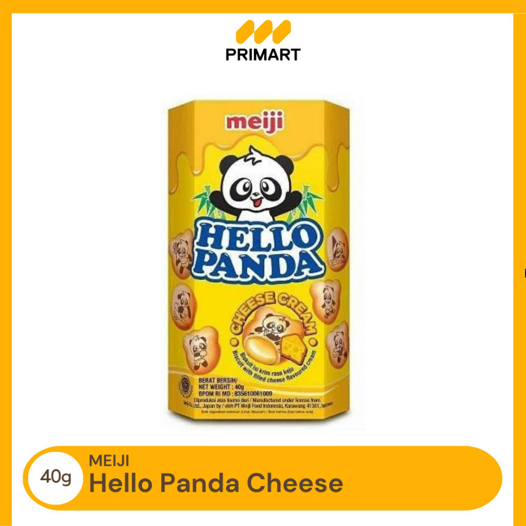 

Meiji Hello Panda Cheese Biskuit Bersalut 40gr