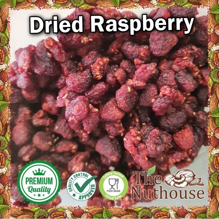 

Mazin - 100Gr Dried Raspberries / Buah Raspberry Kering [Premium Fruits]