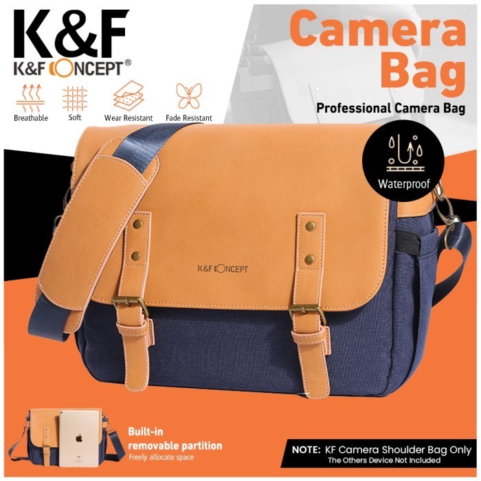 KNF CONCEPT TAS CAMERA SINGLE SHOULDER BAG WATERPROOF CAMERA AND ACC