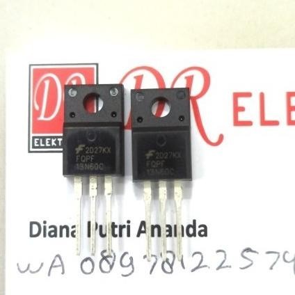 Diskon Transistor ASLI 13N60M2 13N60 FQPF 13N60C Mosfet 13a 600v TO220 ST CHN dre3