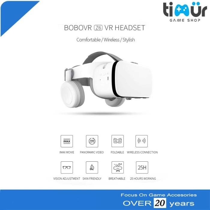 NEW VR BOX BOBOVR Z6 HEADSET SMARTPHONE VIRTUAL REALITY 3D GLASSES