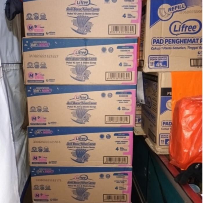 Lifree Popok Perekat M18 / Lifree Perekat M 18