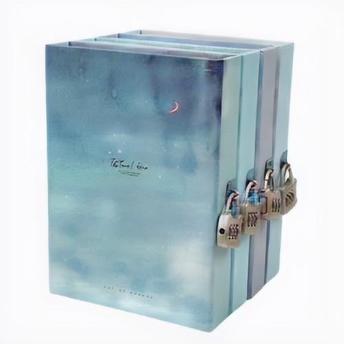 

Atk Unik Notebook Tulis Catatan Buku Gembok Kata Kunci Gift Book Diary