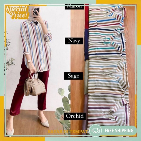 One Set Cewek Long Tunik Swtelan Murah Setelam Celana Srtelan Terbaru Oneset Import Setelsn Muslimah