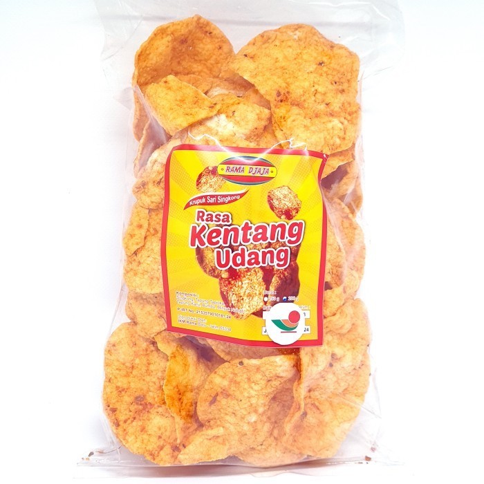 

Kualitas terbaik] RAMA DJAJA KRUPUK SARI SINGKONG RASA KENTANG UDANG 200gr MATANG ASLI