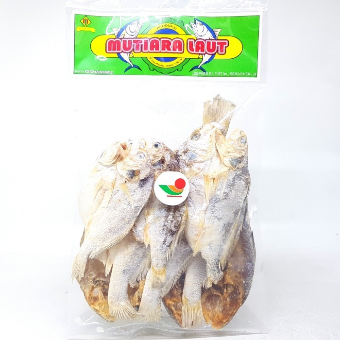

best seller] MUTIARA LAUT IKAN ASIN GRABA 150gr KERING MENTAH MIRIP SILEMAN GURIH