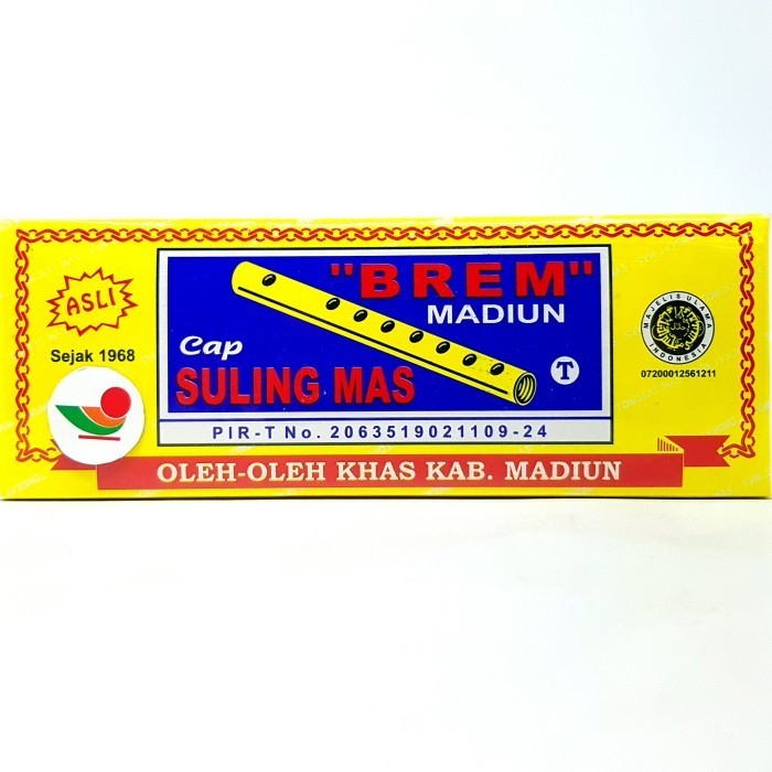 

best seller] SULING MAS BREM ASLI ISI 3 btg CAP TONGKAT MAS KHAS MADIUN HALAL MUI