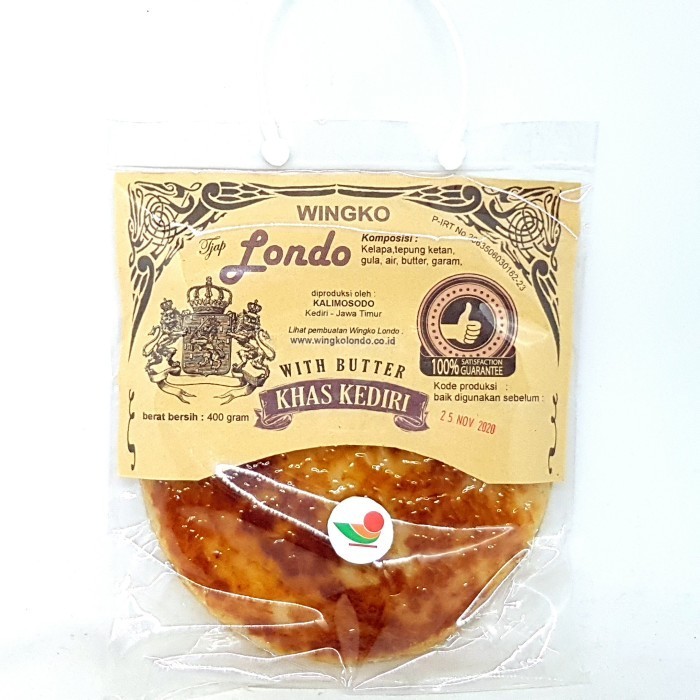 

^^^^^] KALIMOSODO WINGKO TJAP LONDO WITH BUTTER KHAS KEDIRI 400gr BABAT CAP