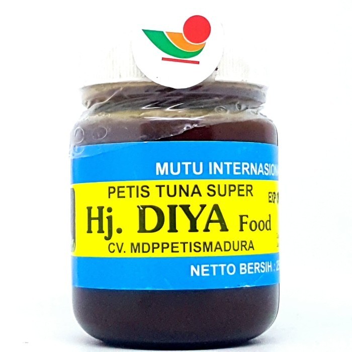 

------] HJ. DIYA PETIS IKAN TUNA SUPER 250gr MASAK TAHU TEK TELOR CAMPUR