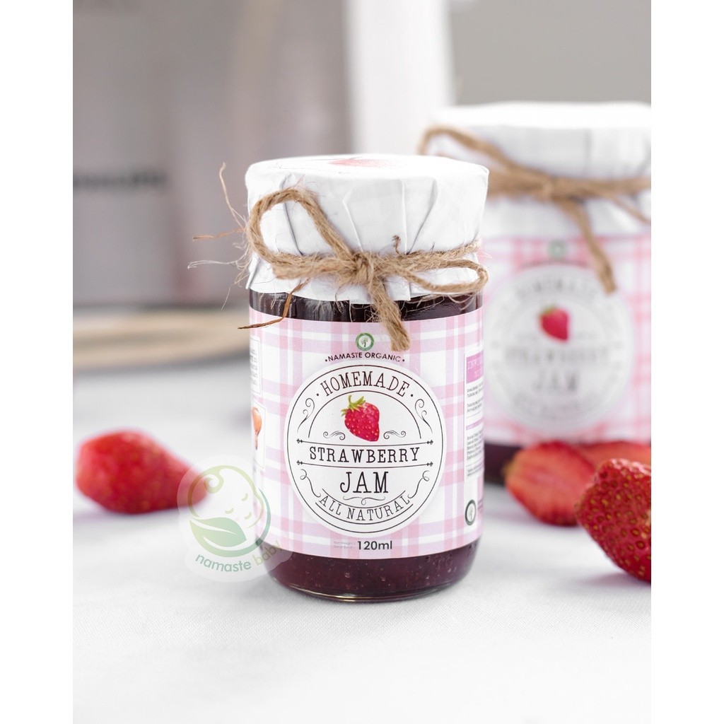 

Homemade Strawberry Jam - Made With Real Strawberry N Raw Honey 120Ml