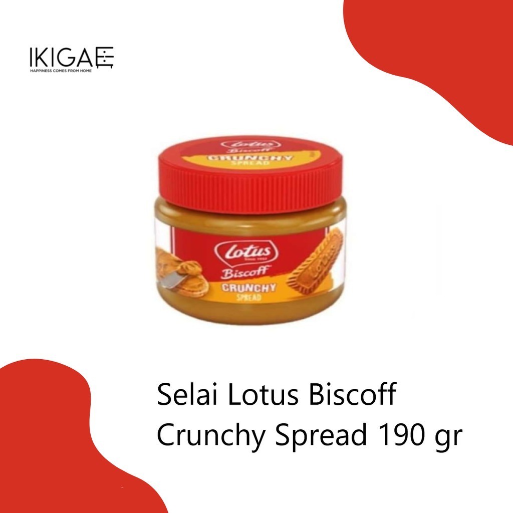 

Selai Lotus Biscoff Spread Smoothy / Crunchy Spread 200 Gr