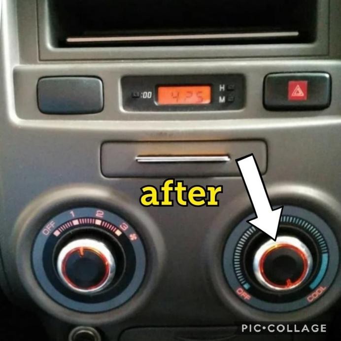 New Sepasang Knob Knob Putaran Tombol Ac Model Elegant Avanza Xenia Lama Free Ongkir