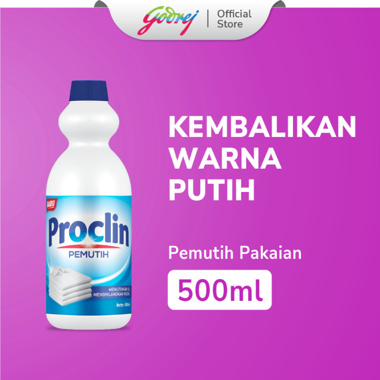 Proclin Bottle 500ml - Pemutih Pakaian