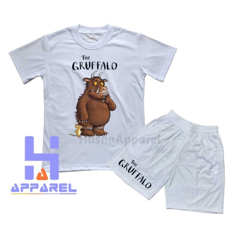 BAJU ANAK KAOS ANAK SETELAN THE GRUFFALO