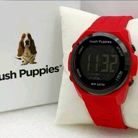 Termurah Jam Tangan Pria Hush Puppies Digital Sport Rubber Original