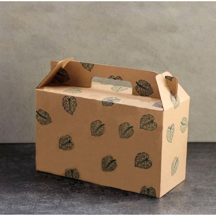 

10 Pcs Dus Jinjing Box isi 10 Botol 250ml Coklat Daun uk 27 x 11 x 16.5 cm