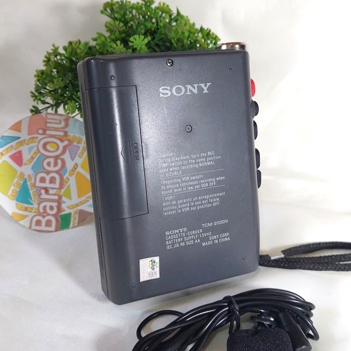 ready Walkman kaset Sony TCM 200DV