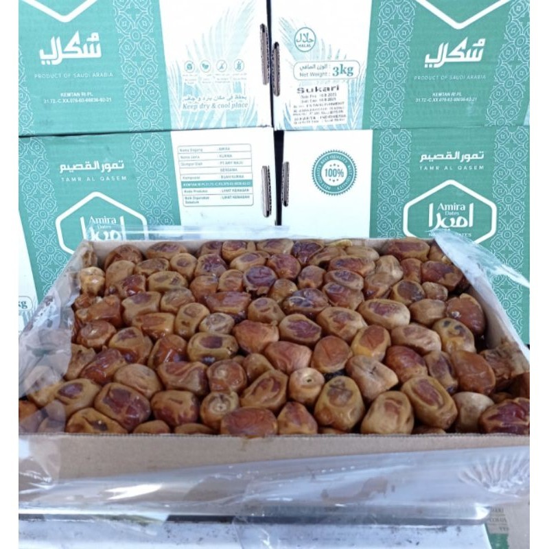 

KURMA AMIRA 3 KG SUKARI ALQASHIM / ALQASIM PREMIUM PROMO