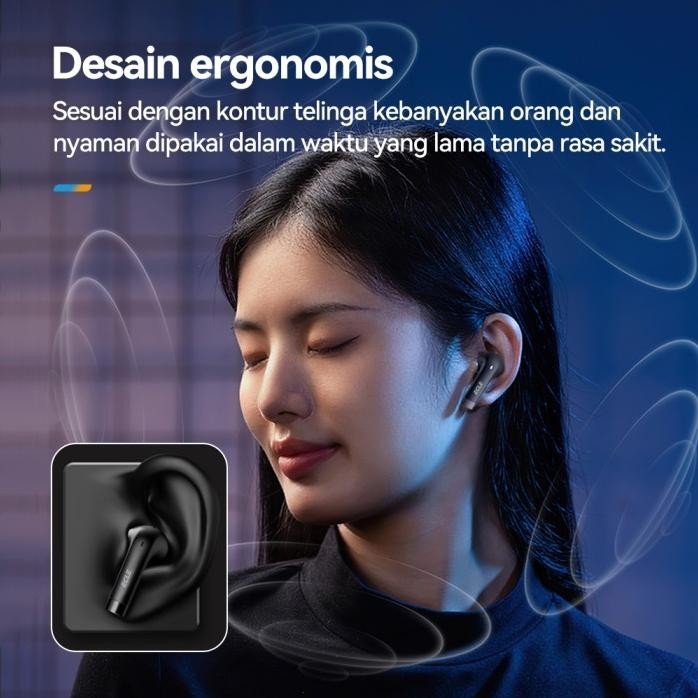 Ecle P10 Tws Gaming Earphone Bluetooth Earphone Wireless Ultra Bass Gratis Ongkir
