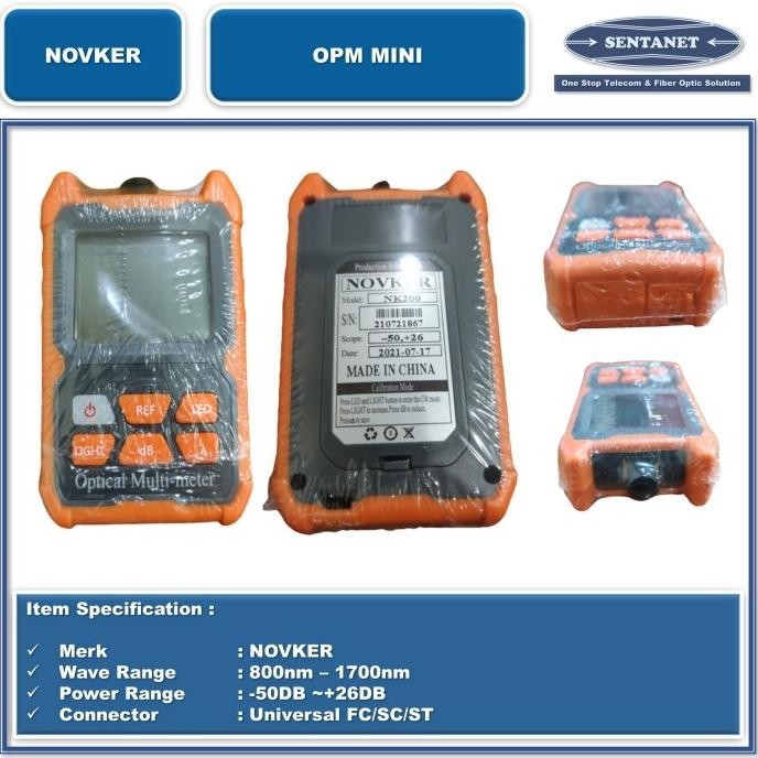 OPM Mini / Optical Power Meter Mini / OPM FTTH