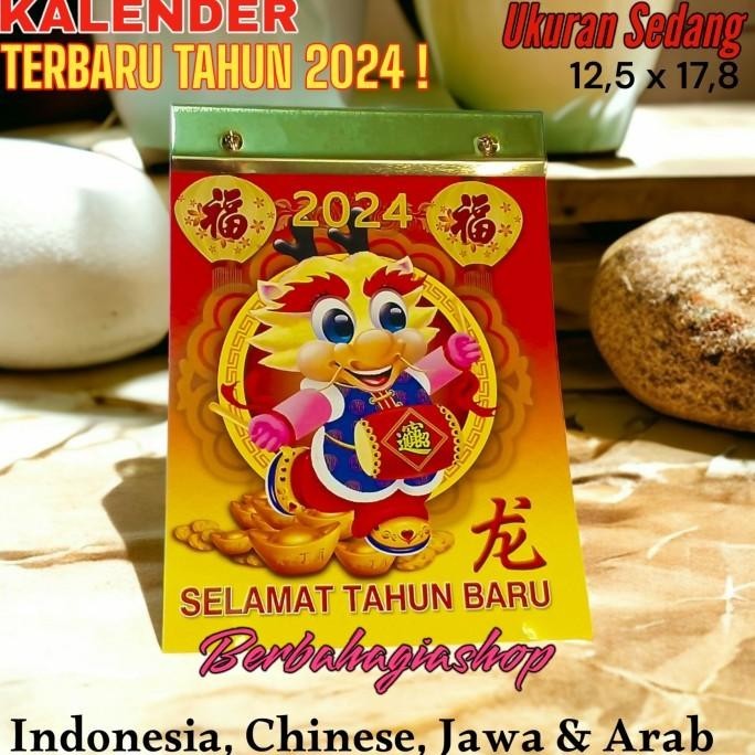 

monggo] Kalender Chinese Harian Sobek Tahun Baru 2024 Ukuran Sedang Shio Naga
