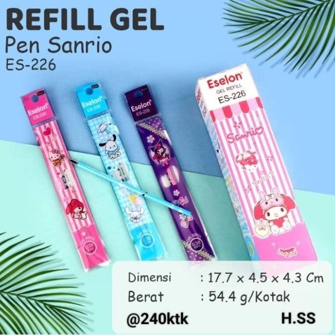 

[20 PCS] ISI Pulpen Gel / Refill Isi Ulang Pulpen Gel Karakter BTS