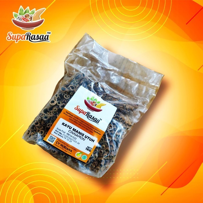 

siap kirim] Kayu Manis Utuh Cinnamon SupaRasaa 1 Kg