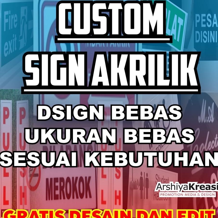 

Akrilik Custom Suka Suka