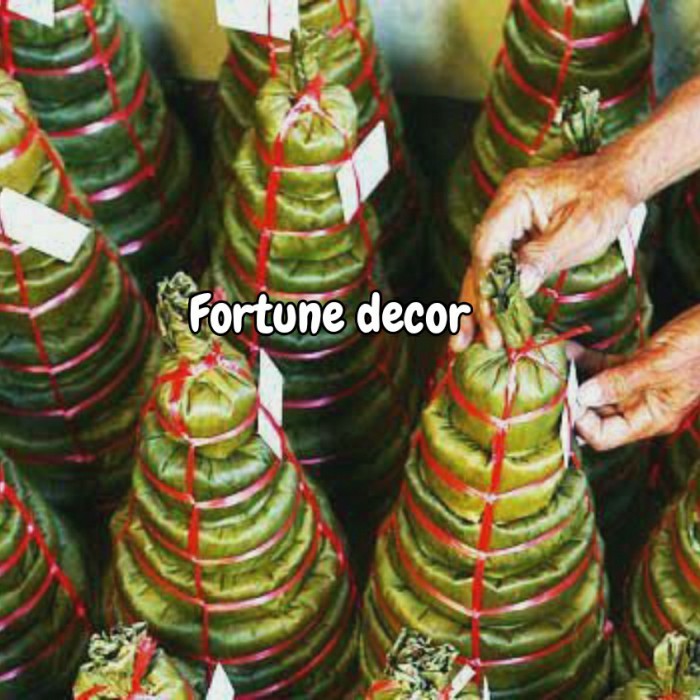

monggo] Kue keranjang daun dodol imlek susun 5 sincia chinese new year