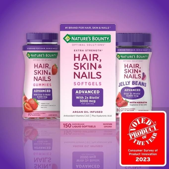 Natures Nature Natures Bounty Extra Strength Hair Skin Nails Biotin ___Malla
