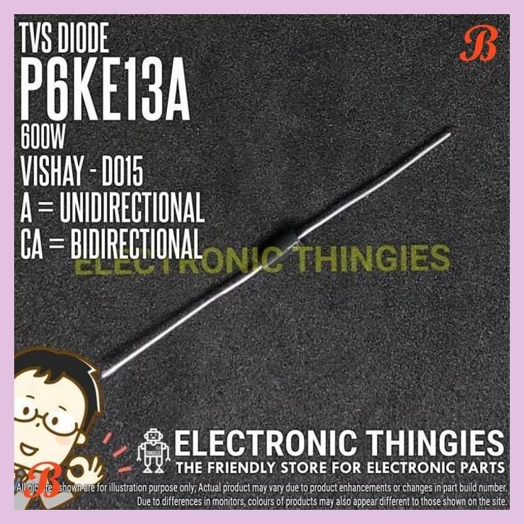 | TT | P6KE13A DO15 TVS DIODE DIODA P6KE 13A