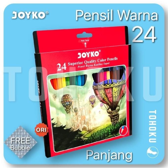 

Recomend Joyko Pensil Warna 24 Panjang ~
