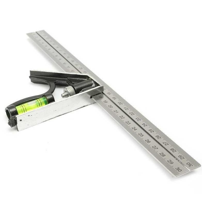 

Promo PROMO CUCI GUDANG BOSS!! Penggaris Siku L Waterpass YUKIDO TECHNOLOGY Kombinasi Square Ruler Sudut Presisi Ukur Geser Serbaguna Busur Derajat Original