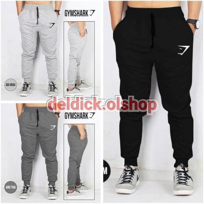 New Celana Jogger Pants Gymshark Celana Training Sweatpants Keren QC 