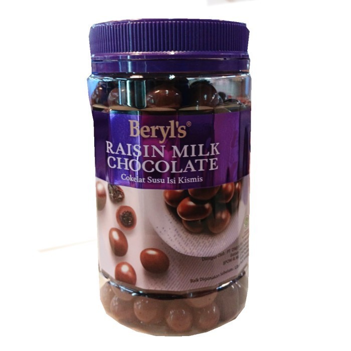

BERYL'S RAISIN MILK CHOCOLATE 450g