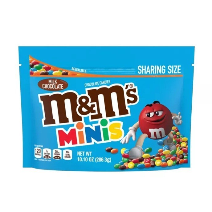 

M&M's Chocolate Candies Sharing Size Coklat M&M Import Milk Peanut Mix