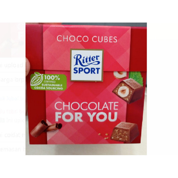 

Chocolate Ritter SPORT CHOCO CUBES CHOCOLATE MIX