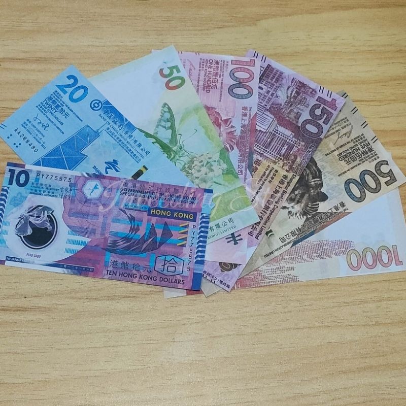 Replika Uang untuk Mahar HKD / Hong Kong Dollar / Dolar Hong Kong / Hongkong Dolar / Dolar Hongkong 