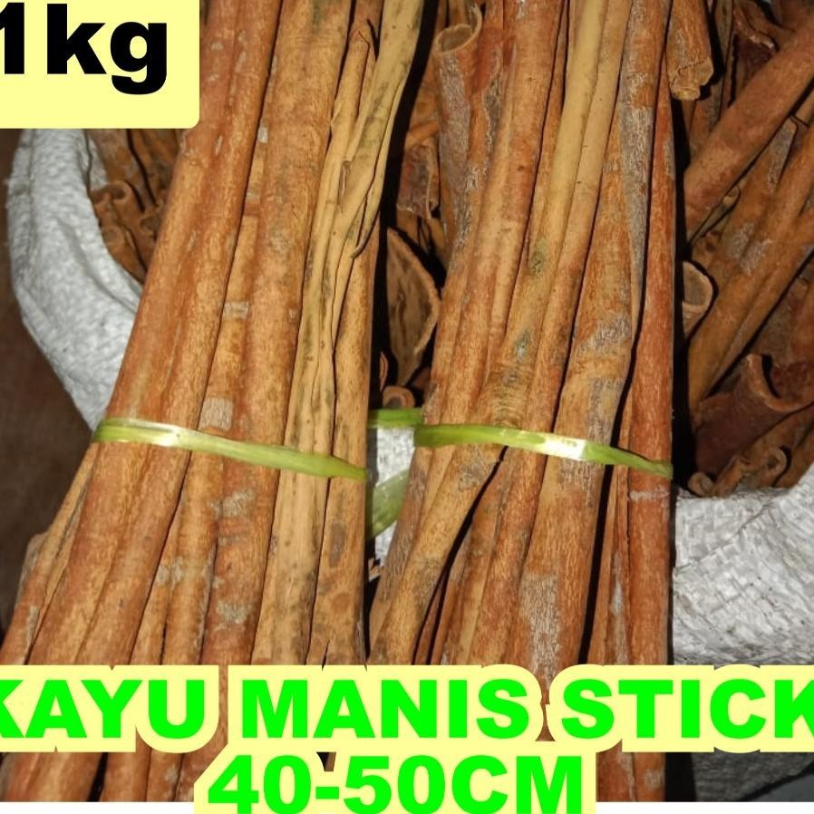 

Kulit Kayu Manis Si 1kg (panjang 40-50cm)