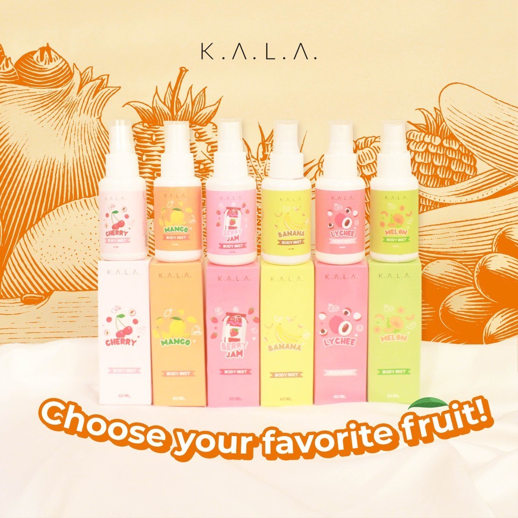 KALA Body Mist Fruity Series - Lychee | 60ml