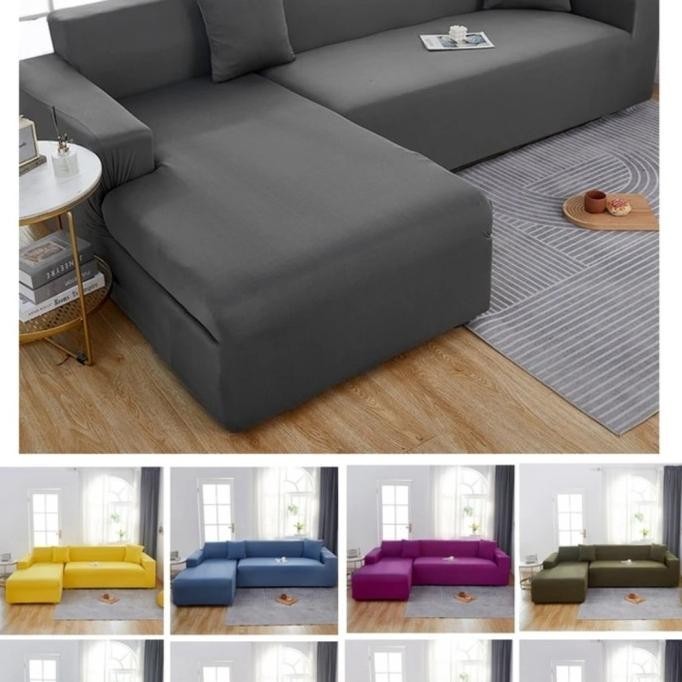COVER SOFA L ELASTIS SIKU COVER SOFA L SHAPED SARUNG SOFA L ELASTIS