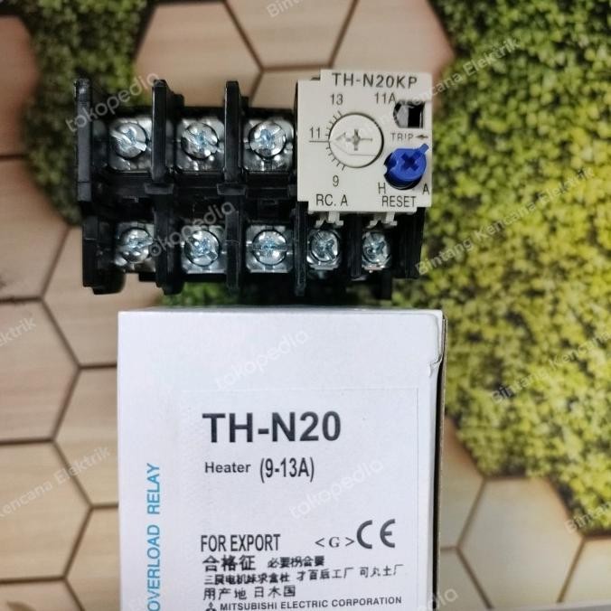 HARGA DISC - Thermal Overload Relay TOR Mitsubishi TH-N20 9A-13A THN20 mitsubisi