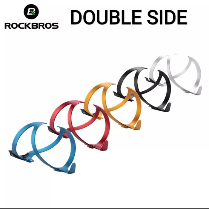 Rockbros Tempat Botol Minum Sepeda Alumunium - Rockbros Holder Botol