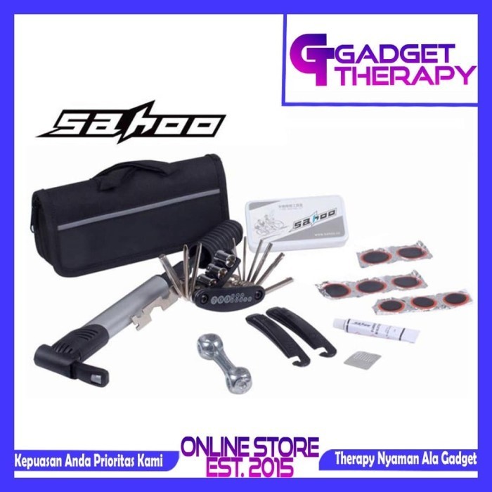 Taffsport Set Toolkit Kunci Lepas Pasang Ganti Tambal Ban Sepeda Mtb