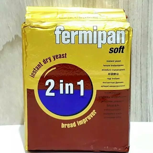 

TERMURAH Fermipan 2 in 1 +pelembut(500gr)