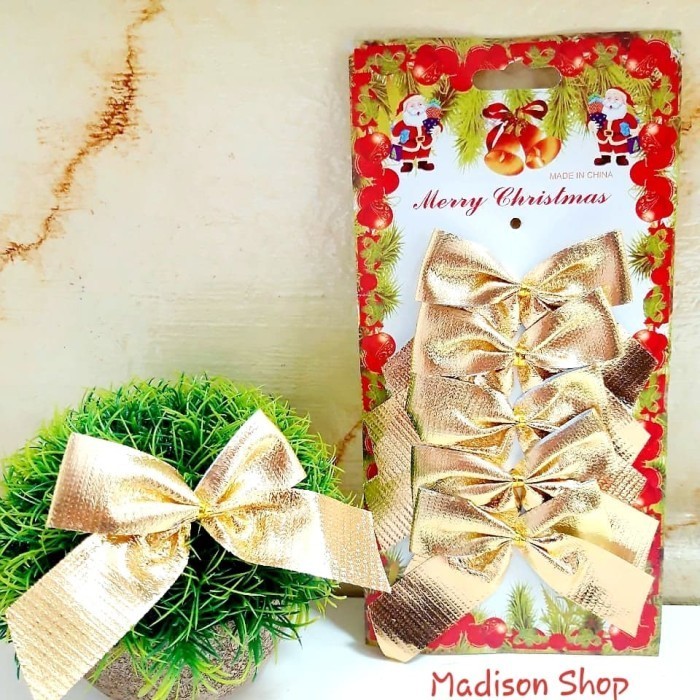 

Pita Imlek Isi 6 Dekorasi Parcel Natal Hiasan Parsel Kado Murah Grosir 078