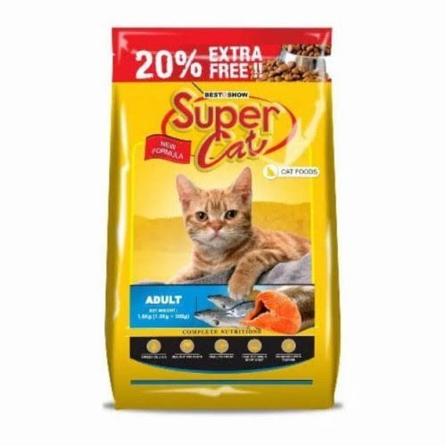 Jual Super Cat Adult Dry Food 1.8 Kg